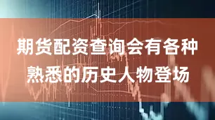 期货配资查询会有各种熟悉的历史人物登场